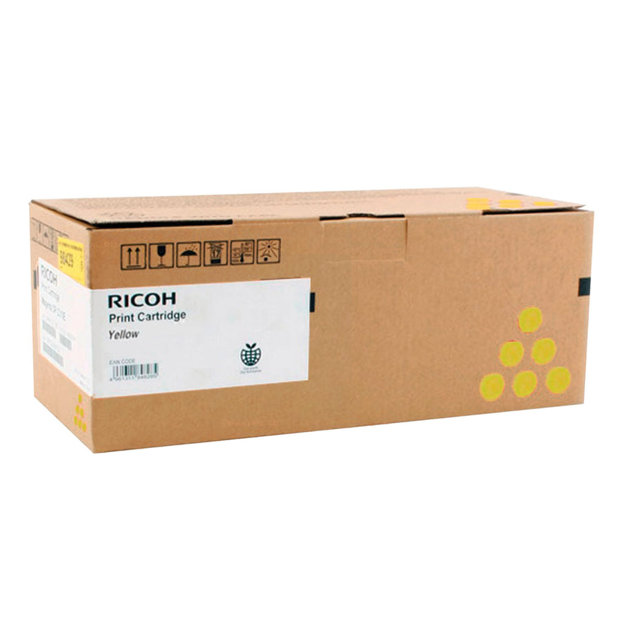 Ricoh Yellow Toner Cartridge 407906 SP C340DN 5000 Page Yield OEM - SuperSaverAU - view 1