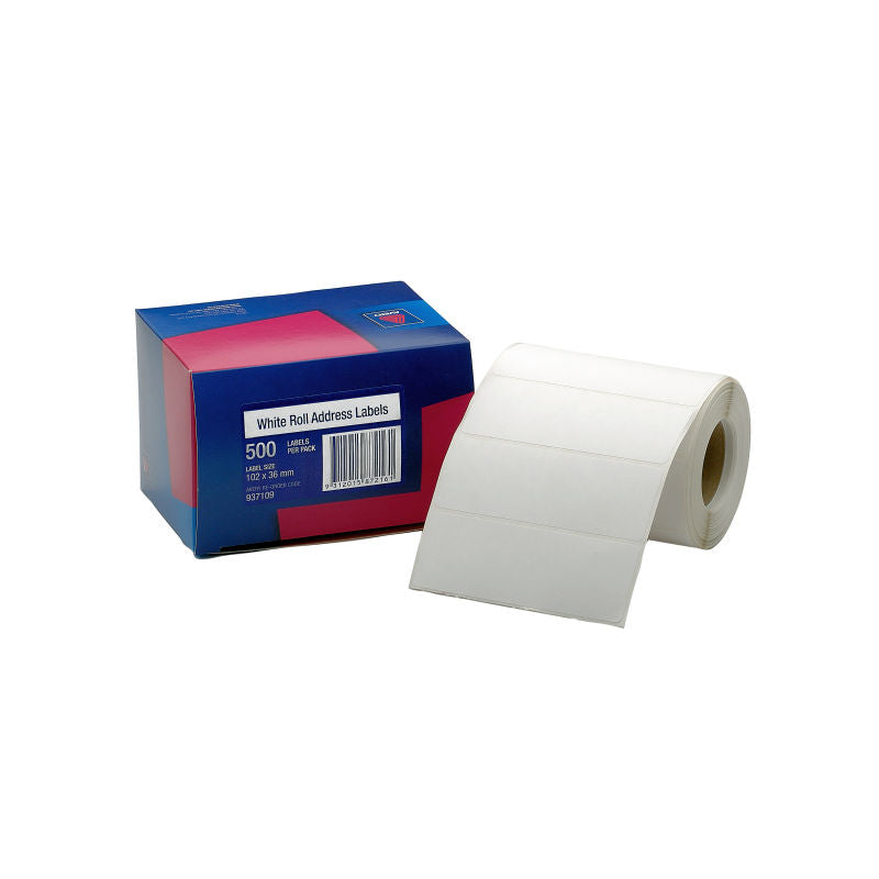 AVERY Display Address Roll 102x36 - 500 Labels for Easy Mailing - SuperSaverAU - view 1