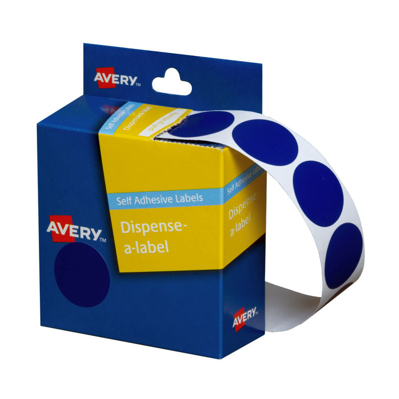 AVERY Display Blue 24mm Roll 500 - Ideal for Labeling and Organizing - SuperSaverAU - view 1