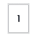 AVERY Laser Label L7167 1Up Pack of 100 - SuperSaverAU - view 4