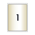 AVERY Laser Label Clear L7567 1Up Pack of 25 - SuperSaverAU - view 4