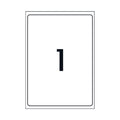 AVERY Laser Label L7067 1Up Pack of 25 - SuperSaverAU - view 4