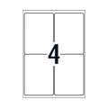 AVERY Laser Label L7069 4-Up Pack of 25 Sheets - SuperSaverAU - view 4