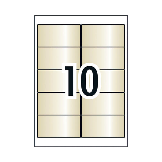 AVERY LaserLabel 8mm 10Up Pack of 10 - L7113