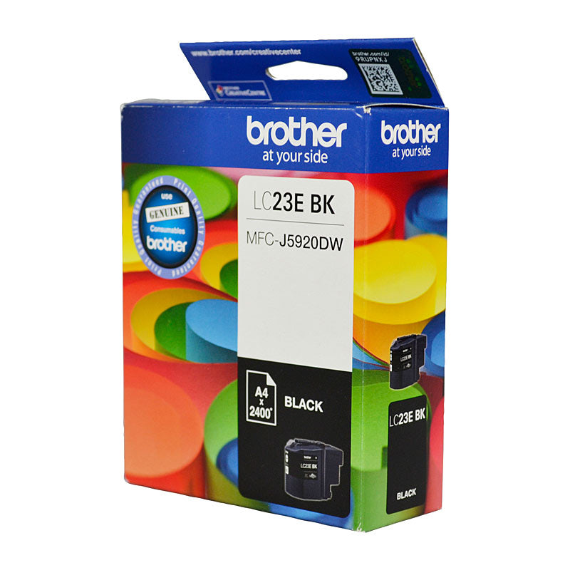Brother LC23E Black Ink Cartridge 2400 Page Yield Genuine Toner - SuperSaverAU - view 1