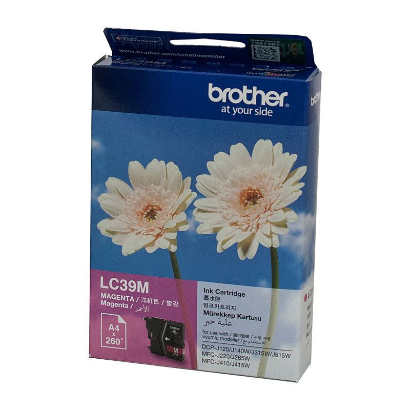 Brother Magenta Ink Cartridge LC39 for DCP and MFC Printers 260 Page Yield - SuperSaverAU - view 1