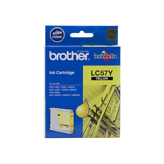 Brother Genuine Yellow Toner Cartridge, 400 Pages, Compatible with Multiple Models