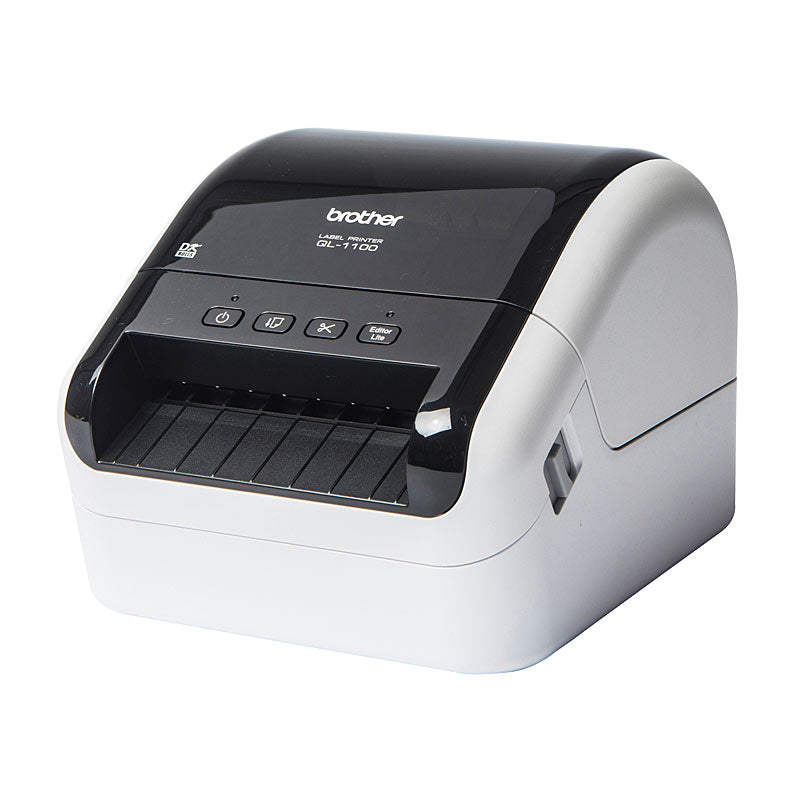 Brother QL1100 Label Machine Prints Up to 102mm Wide Labels for Shipping - SuperSaverAU - view 1