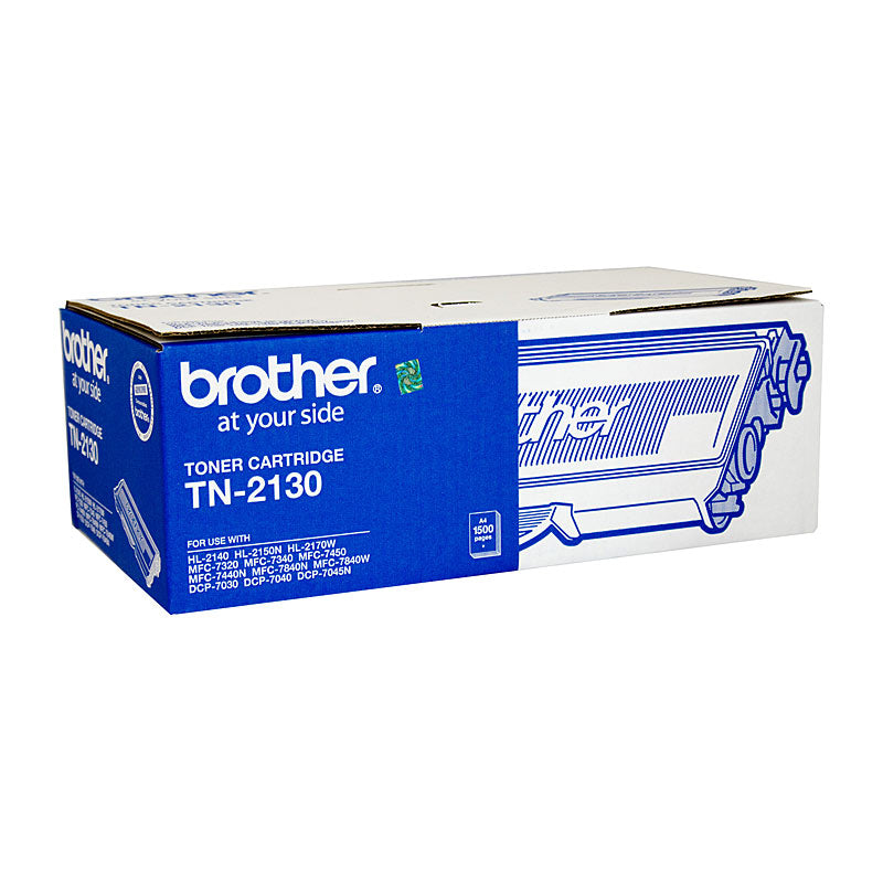 Brother Genuine Black Toner Cartridge TN-2130, 1500 Pages, Compatible Printers - SuperSaverAU - view 1
