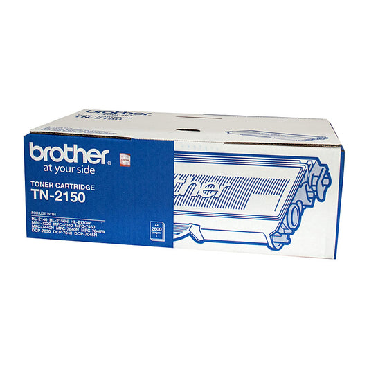 Brother Genuine Black Toner Cartridge, 2600 Pages, Compatible with DCP 7040, HL 2140/2150N, MFC 7340/7840W