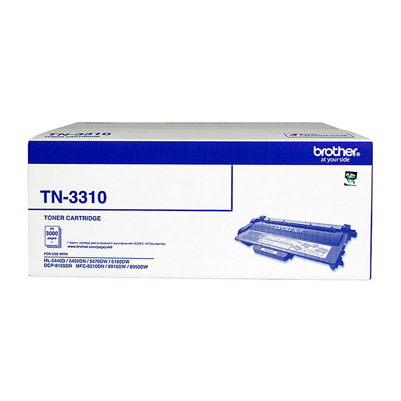 Brother Genuine Black Toner Cartridge 3000 Pages for DCP, HL, MFC Series