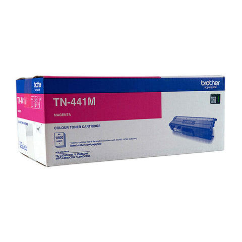 Brother Magenta Colour Laser Toner TN-441M 1,800 Pages Standard Yield - SuperSaverAU - view 1