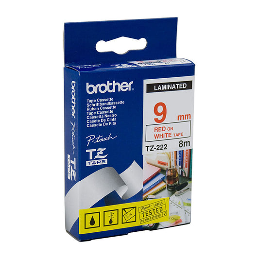 Brother TZe222 Labelling Tape - Premium Quality for POS Stations