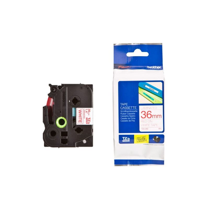 Brother Label Tape TZe-262, Premium Quality, for All POS Stations - SuperSaverAU - view 1
