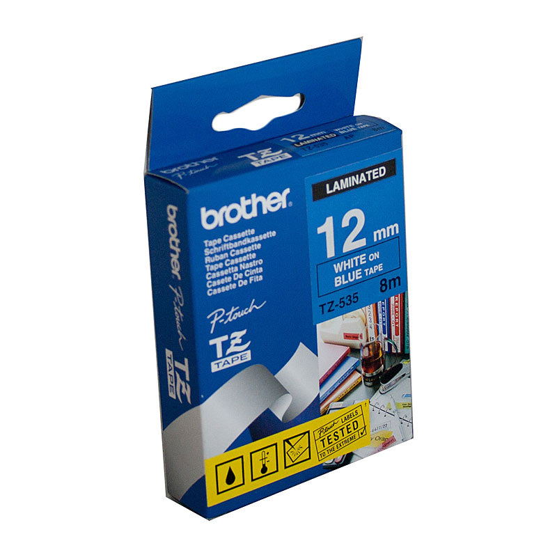 Brother TZe-535 Labeling Tape - Premium Quality for POS Stations - SuperSaverAU - view 1