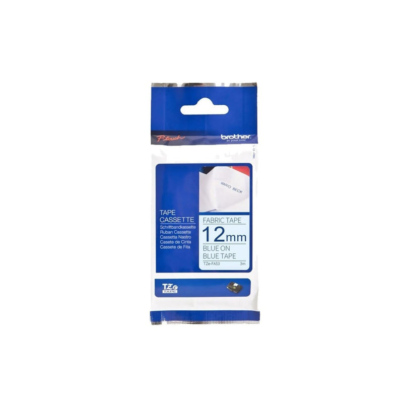 Brother Fabric Tape TZE-FA53 - Premium Quality Labels for POS Stations - SuperSaverAU - view 1
