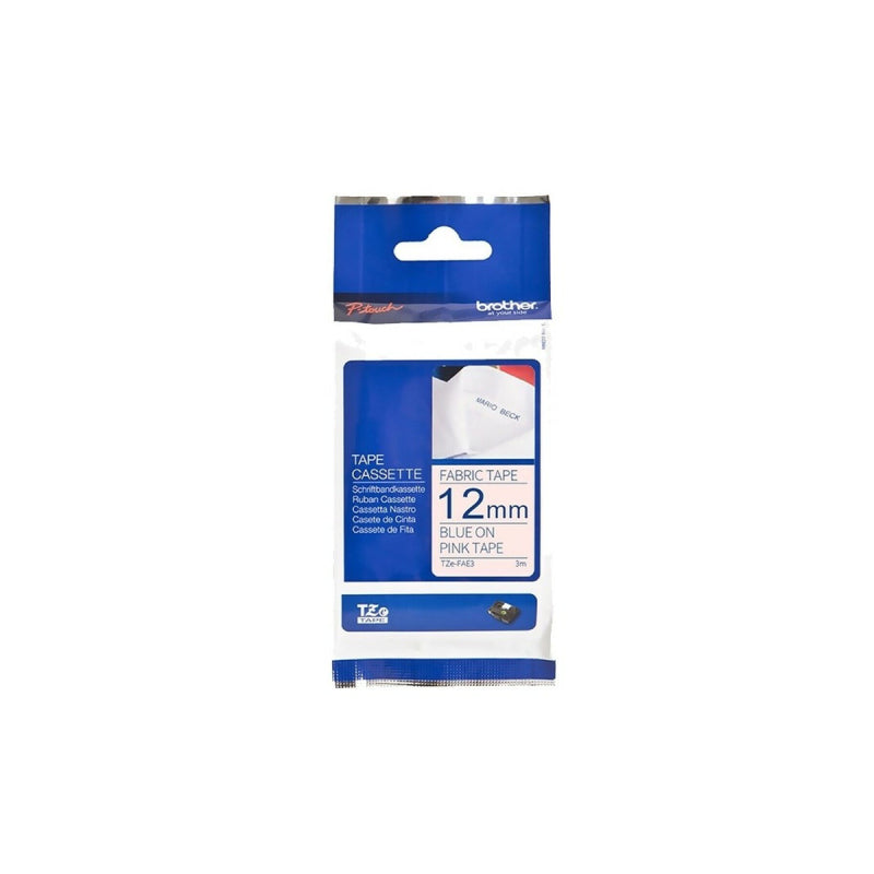 Brother Fabric Tape TZE-FAE3 - Premium Quality Labels for POS Stations - SuperSaverAU - view 1
