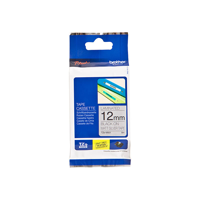 Brother TZeM931 Labeling Tape - Premium Quality for POS Stations - SuperSaverAU - view 1