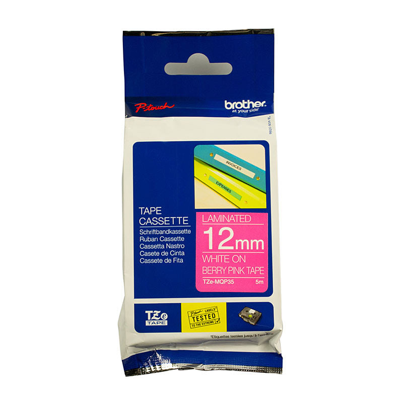 Brother Label Tape TZE-MQP35 - Premium Quality for POS Stations - SuperSaverAU - view 1