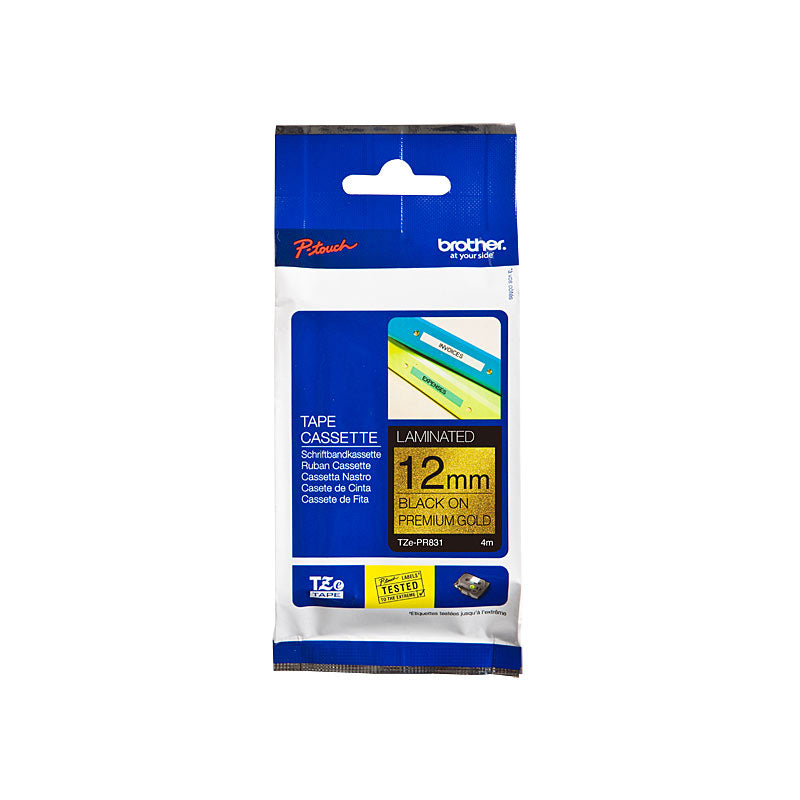Brother Label Tape TZe-PR831, Premium Quality for POS Stations - SuperSaverAU - view 1