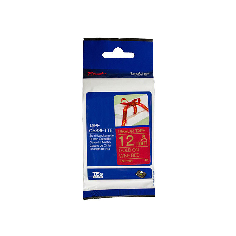 Brother Label Tape TZE-RW34, Premium Quality for POS Stations - SuperSaverAU - view 2