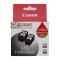 Canon PG510 Black Ink Twin Pack 2x220 Pages Genuine Toner - SuperSaverAU - view 2