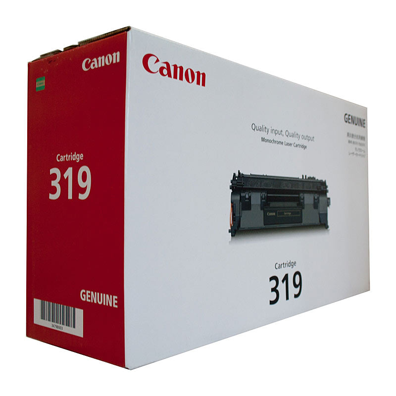 Canon Black Toner Cartridge 319 2100 Page Yield for Laser Shot and ImageClass Series - SuperSaverAU - view 1