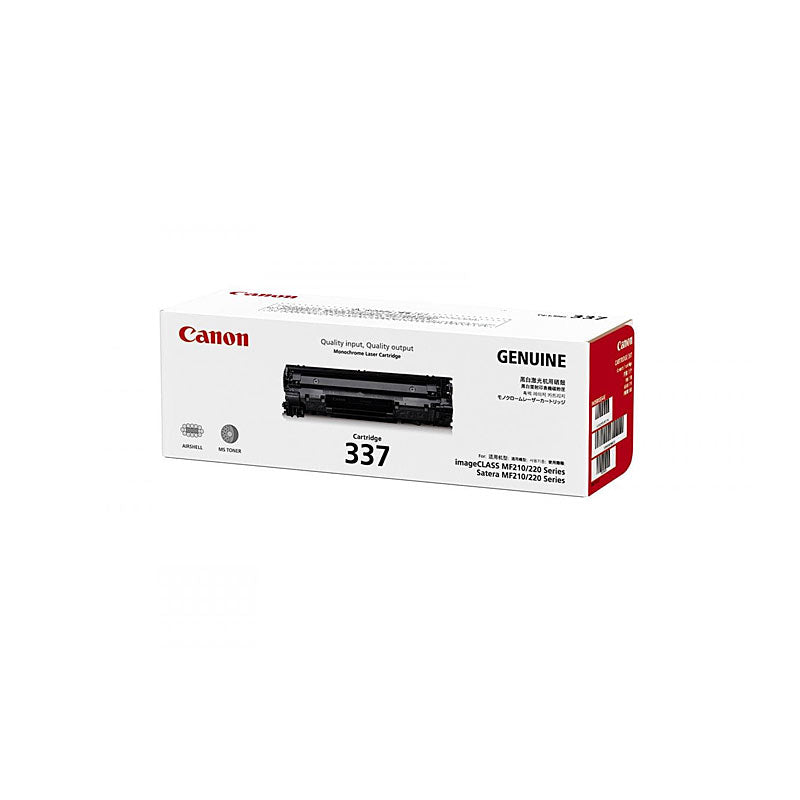 Canon Black Toner Cartridge 337 2400 Page Yield for MF229DW MF249DW - SuperSaverAU - view 1