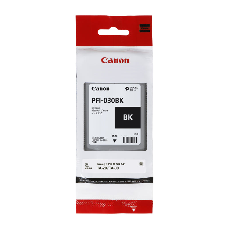 Canon Cyan Ink Cartridge PFI030 Compatible with Canon TA20 and TA30