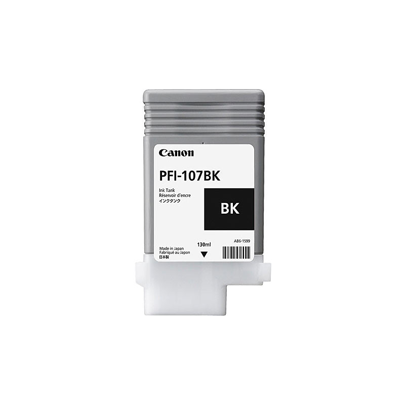 Canon Black Ink Cartridge PFI107 for ImagePROGRAF IPF670-785 - SuperSaverAU - view 1