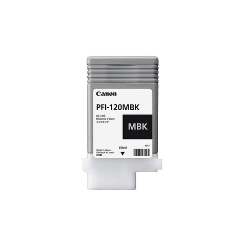Canon Matte Black Ink Cartridge PFI120 Genuine Toner for TM200 TM300 - SuperSaverAU - view 1
