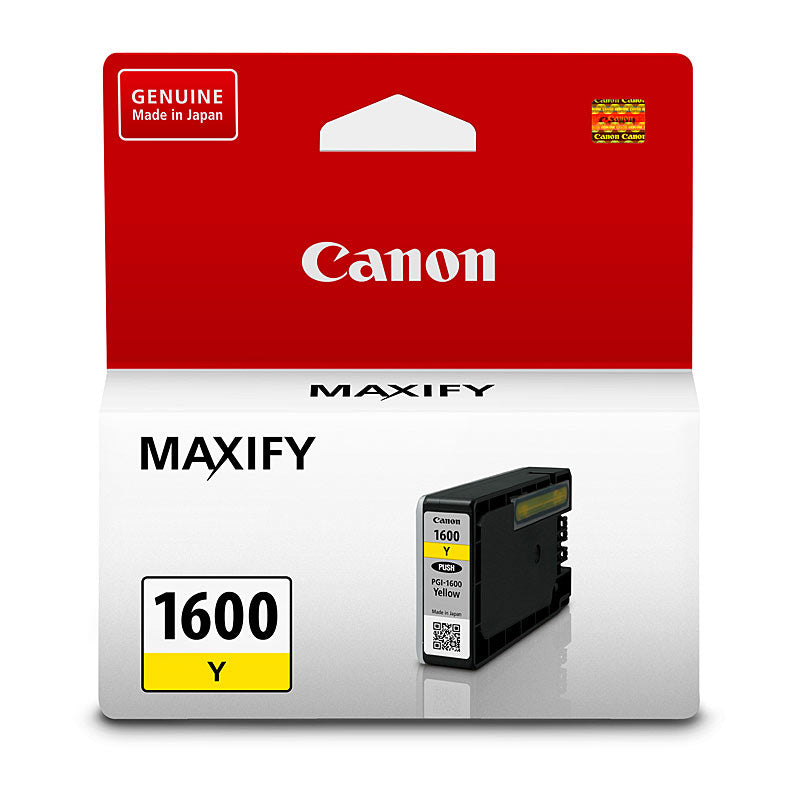 Canon PGI1600 Yellow Ink Tank 300 Pages Compatible with MAXIFY MB Series - SuperSaverAU - view 1