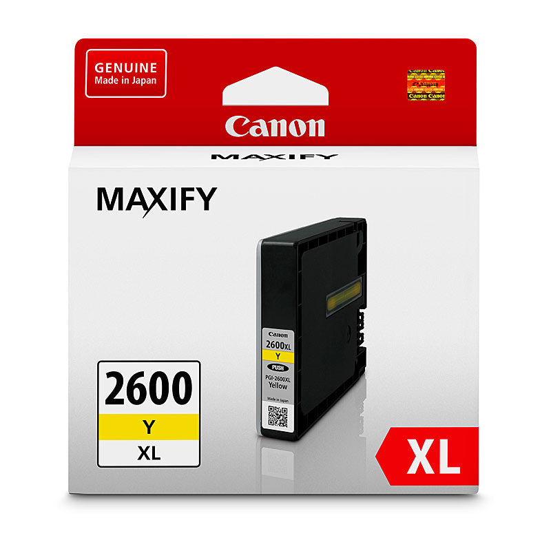 Canon PGI2600XL Yellow Ink Tank 1500 Pages for MAXIFY IB & MB Series - SuperSaverAU - view 1