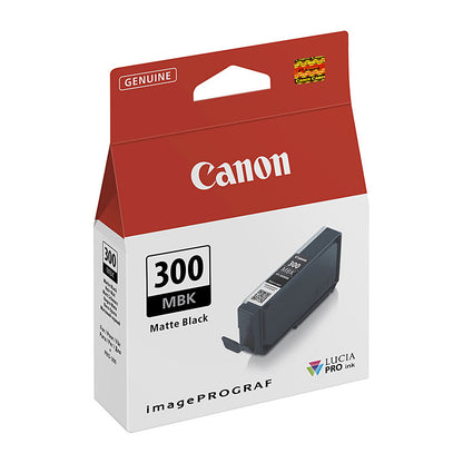 Canon Matte Black Ink Tank PFI300 Genuine Toner for PRO 300 Printer