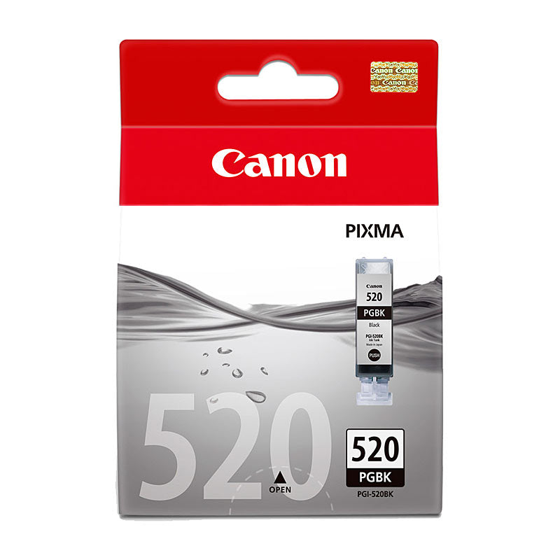 Canon Black Ink Cartridge PGI520 Genuine 324 Page Yield for Pixma Printers - SuperSaverAU - view 1