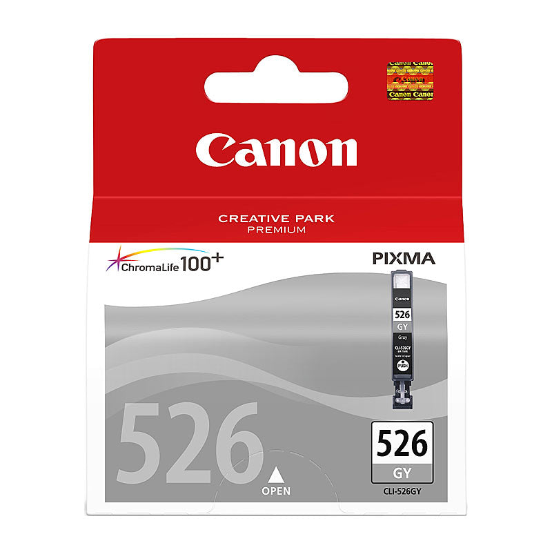 Canon Grey Ink Cartridge CLI526 1480 Page Yield for PIXMA MG6150 MG6250 MG8150 MG8250 - SuperSaverAU - view 1