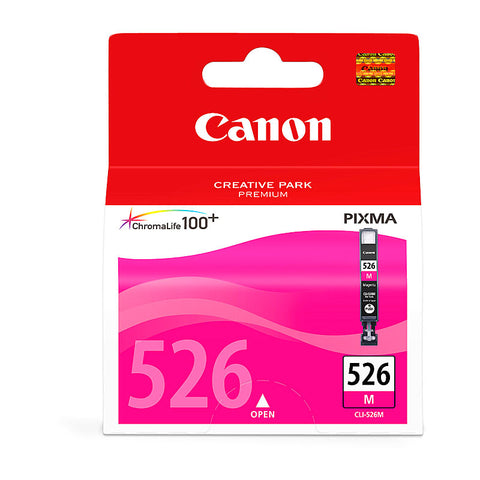 Canon CLI526 Magenta Ink Cartridge 437 Page Yield Compatible with PIXMA Series - SuperSaverAU - view 1