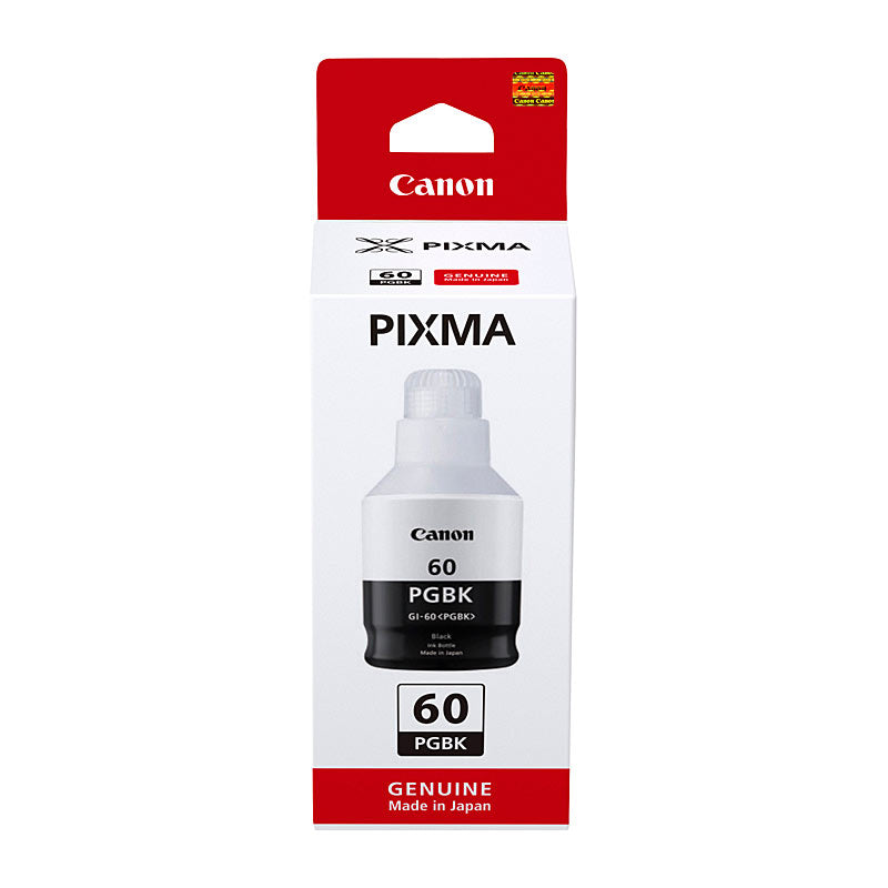 Canon GI60 Black Ink Bottle 6000 Pages Genuine Toner - SuperSaverAU - view 1