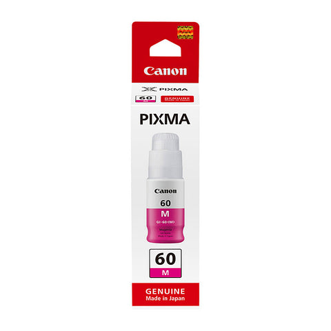 Canon GI60 Ink Bottle for G6065/G7065 Printers, 7,700 Page Yield - Magenta - SuperSaverAU - view 1