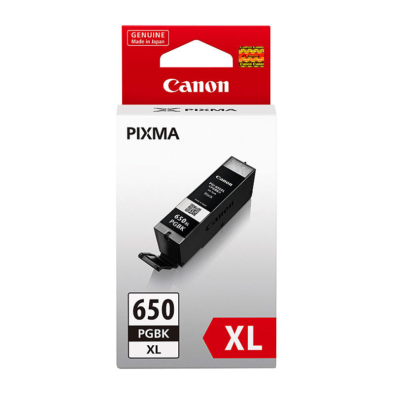 Canon Black Ink Cartridge PGI650XL 500 Page Yield Compatible with PIXMA Series - SuperSaverAU - view 1