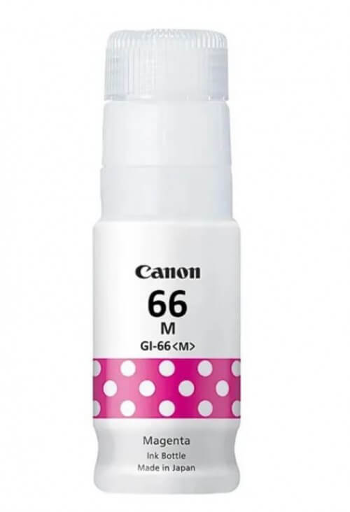 Canon GI66 Magenta Ink Bottle for Compatible Printers