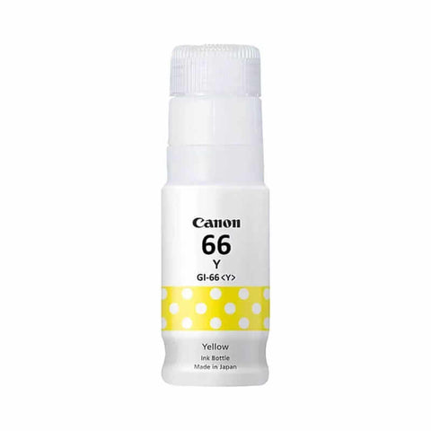 Canon GI66 Yellow Ink Bottle for Compatible Printers - SuperSaverAU - view 1