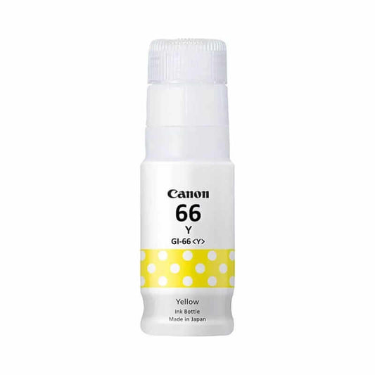 Canon GI66 Yellow Ink Bottle for Compatible Printers