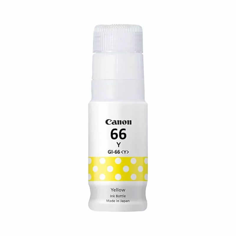 Canon GI66 Yellow Ink Bottle for Compatible Printers - SuperSaverAU - view 1