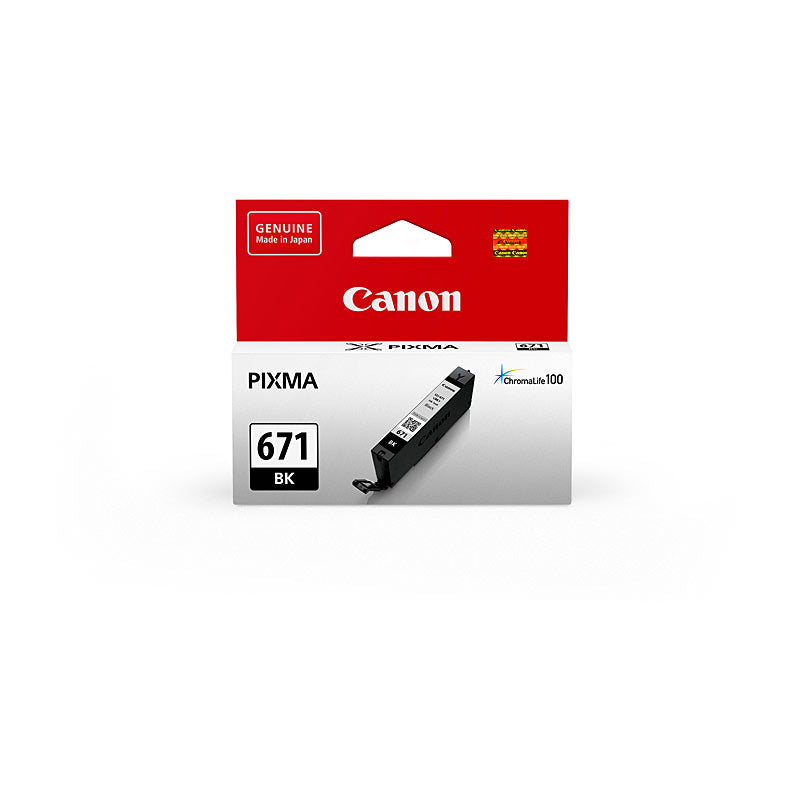 Canon Black Ink Cartridge CLI671 1105 A4 Page Yield for PIXMA MG5760 MG6860 TS8060 Series - SuperSaverAU - view 1