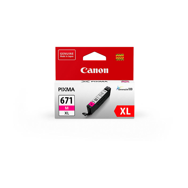 Canon Magenta Ink Cartridge CLI671XL 680 A4 Page Yield for PIXMA Printers - SuperSaverAU - view 1