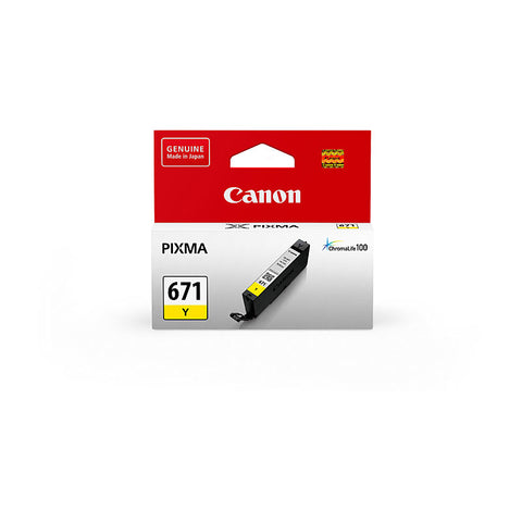 Canon Yellow Ink Cartridge CLI671 311 A4 Page Yield for PIXMA MG5760 MG6860 TS8060 Series - SuperSaverAU - view 1