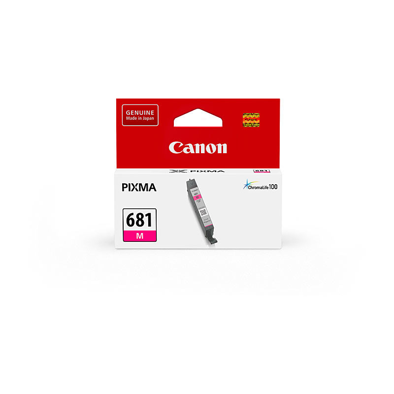 Canon Genuine CLI681 Magenta Ink Cartridge Yields 250 Pages - SuperSaverAU - view 1