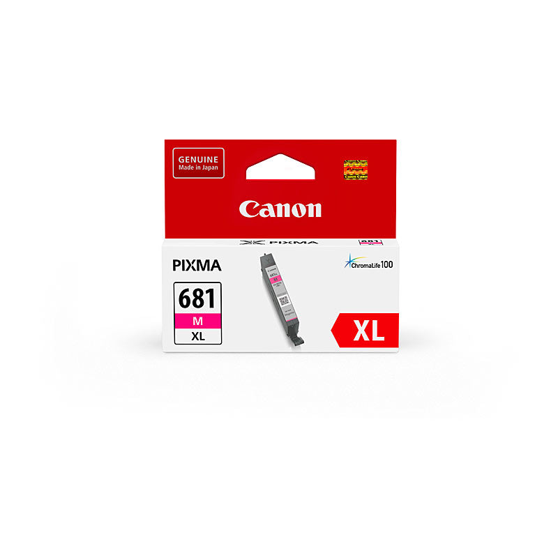 Canon Genuine CLI681XL Magenta Ink Cartridge Yields 515 Pages - SuperSaverAU - view 1