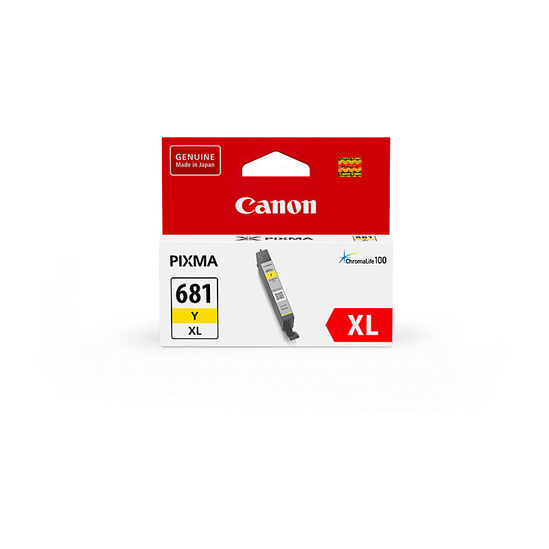 Canon Yellow Ink Cartridge CLI681XL 515 Pages Genuine Toner - SuperSaverAU - view 1